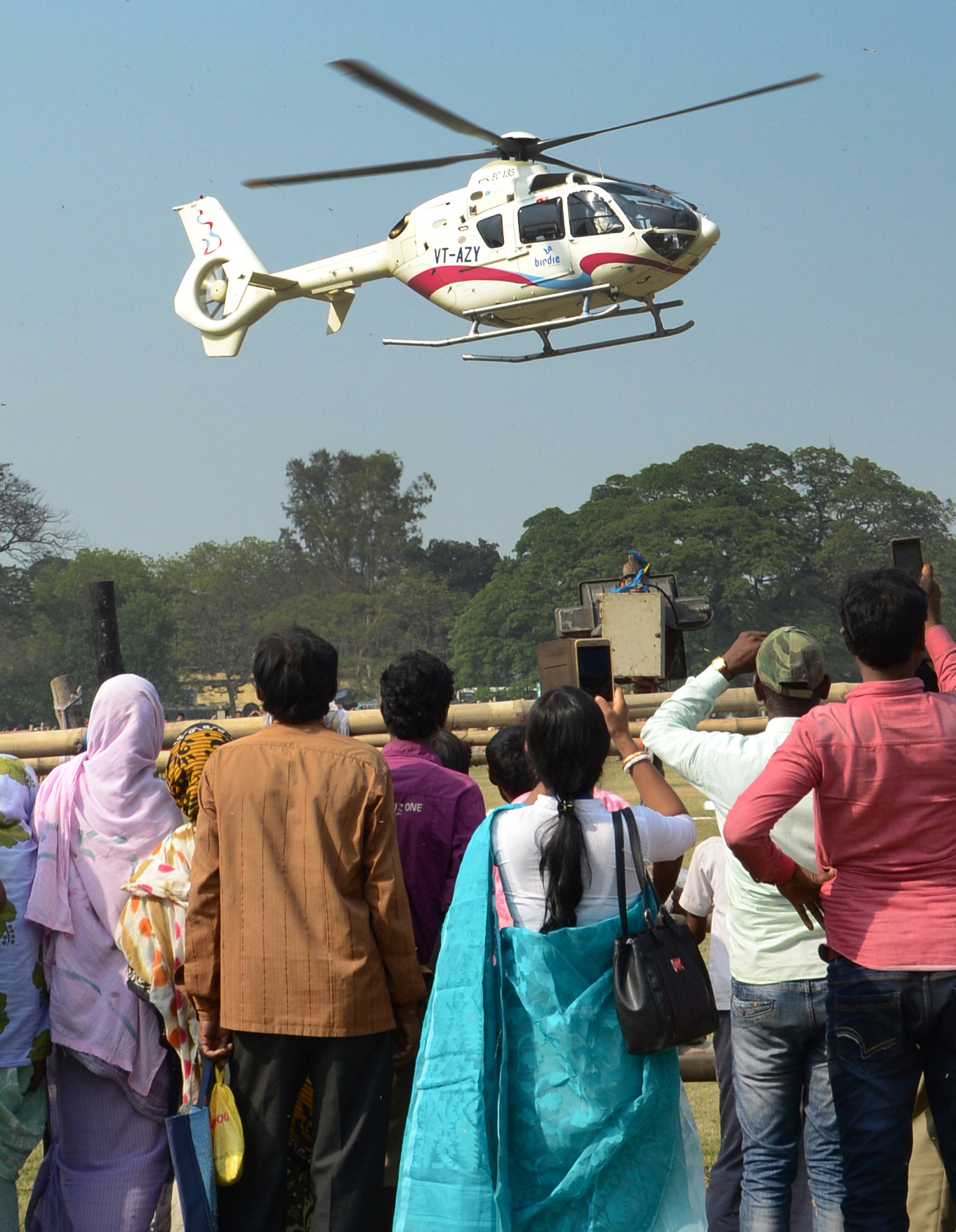 Helicopter for Election Campaign in Jaipur