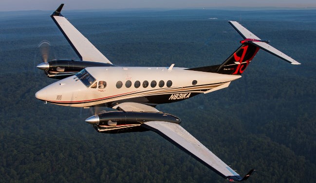 Beechcraft king Air B350  booking in Jaipur